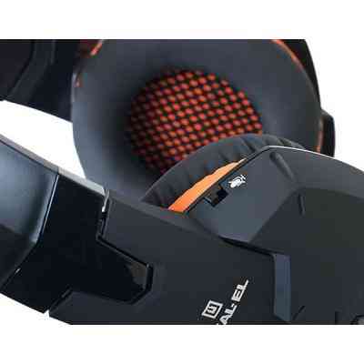 Наушники REAL-EL GDX-7700 SURROUND 7.1 black-orange Винница