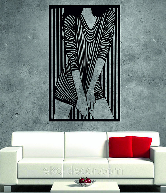 Декоративное настенное Панно «Девушка» Декор на стену Киев - изображение 8