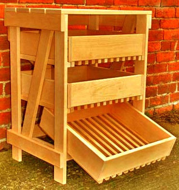 Стелаж для овочів і фруктів "Бандоліта" каррі Миколаїв - фото 1