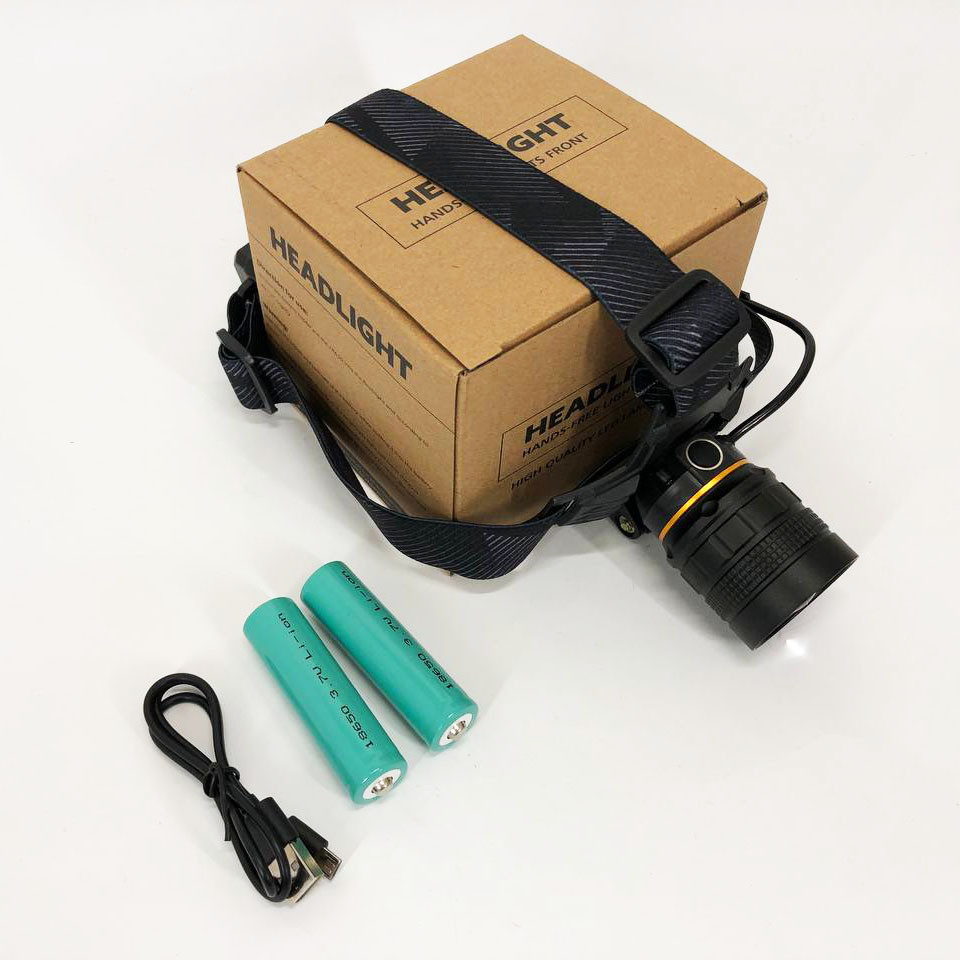 Фонарь на голову для бега Bailong BL-8076-2-GT100, Головной фонарь аккумуляторный светодиодный мощный WJ-31 Львов - изображение 9