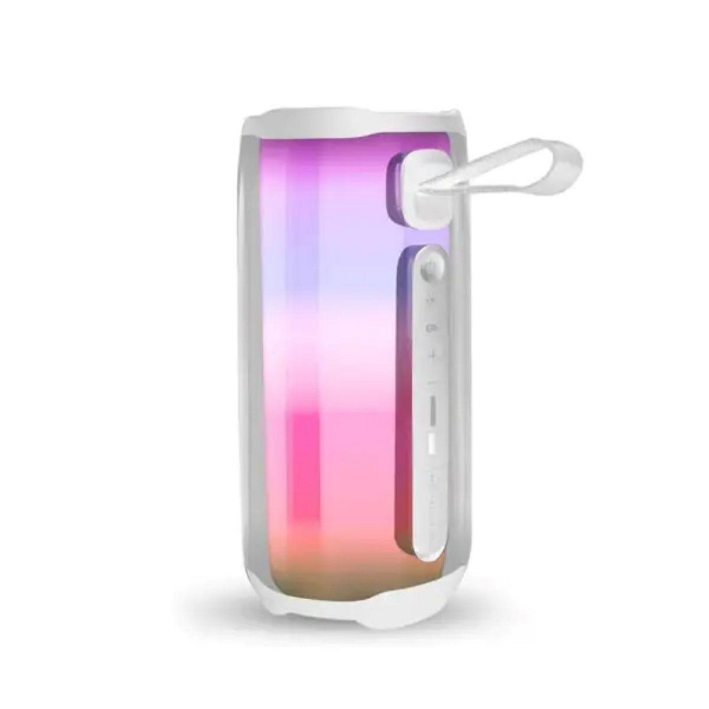 Портативна колонка 8 Вт з підсвічуванням і USB Білий PULSE5W Київ - фото 6