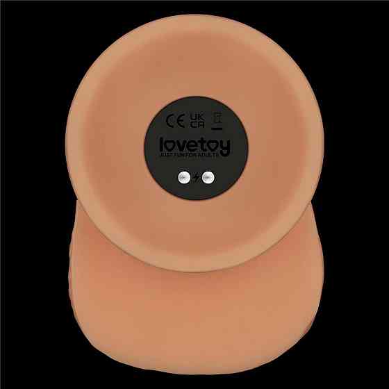 Реалістичний вібратор — Vibrating Power Basics Cock 9.5" Sex Aura Київ
