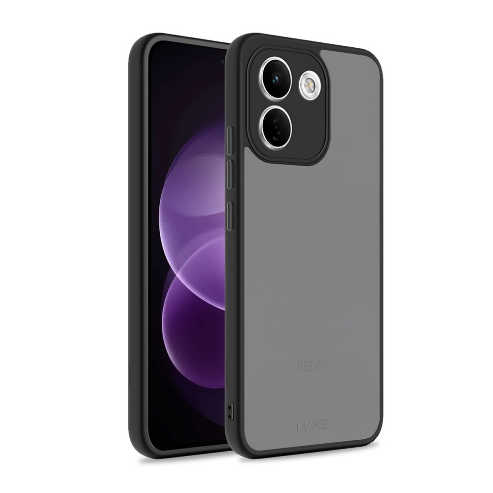 Xiaomi Redmi Note 17 Pro Max Чехол матовый TPU+PC (черный) Одесса - изображение 1
