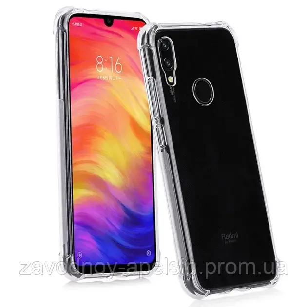 Xiaomi Redmi Note 7 прозрачный чехол Wear It Одесса - изображение 1