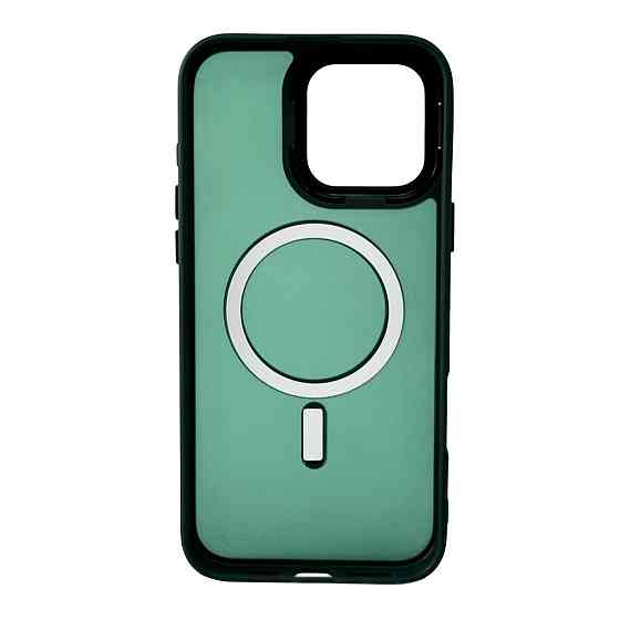 Чехол для iPhone 16 Pro Cosmic Magnetic Green Киев