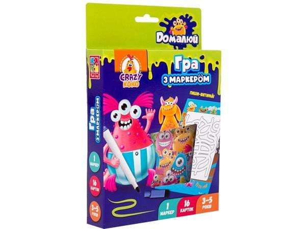 Гра Vladi Toys Пиши та витирай Монстрики (VT5010-18) Харків - фото 2