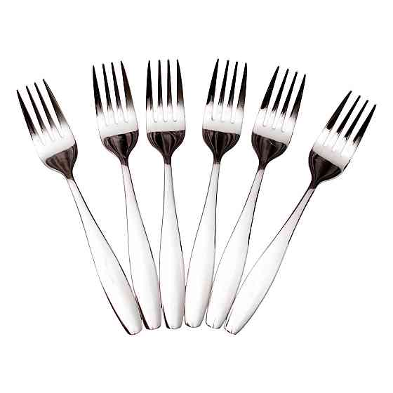 Набор десертных вилок из серебра, 6 штук Киев