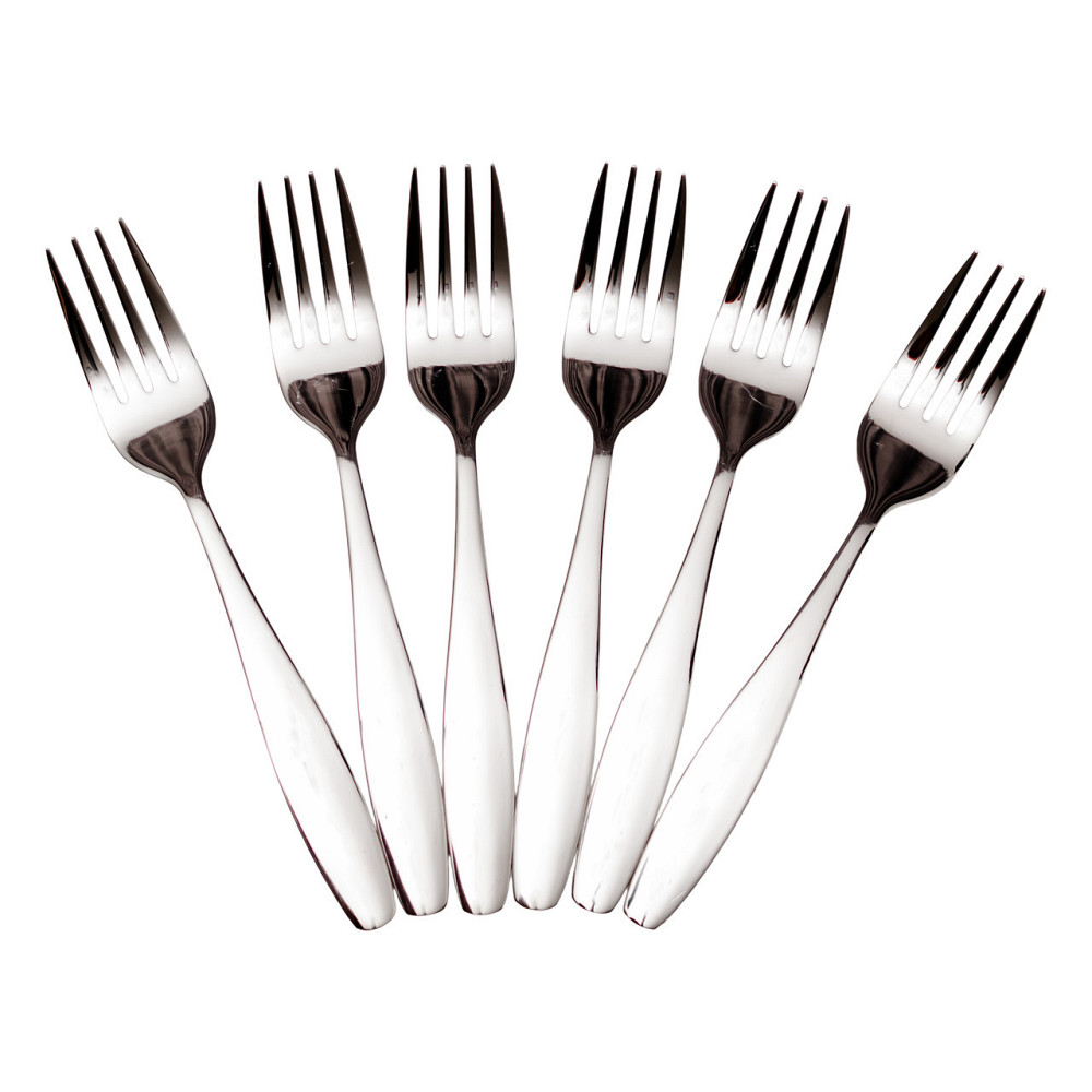 Набор десертных вилок из серебра, 6 штук Киев - изображение 1