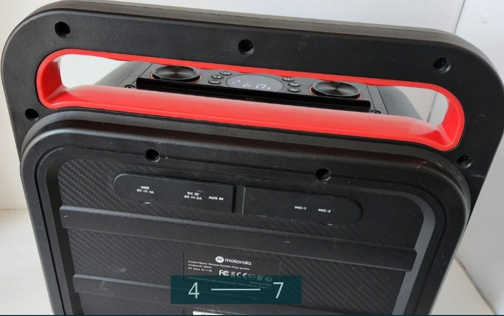 Колонка портативная Motorola Bass Boost / Bluetooth 5.0, 40watt. Sp019. Киев - изображение 4