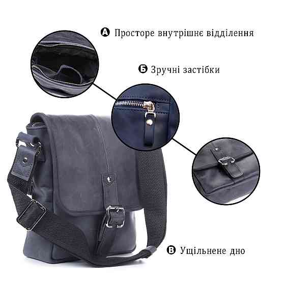 Сумка SHVIGEL 11015 Синяя Киев