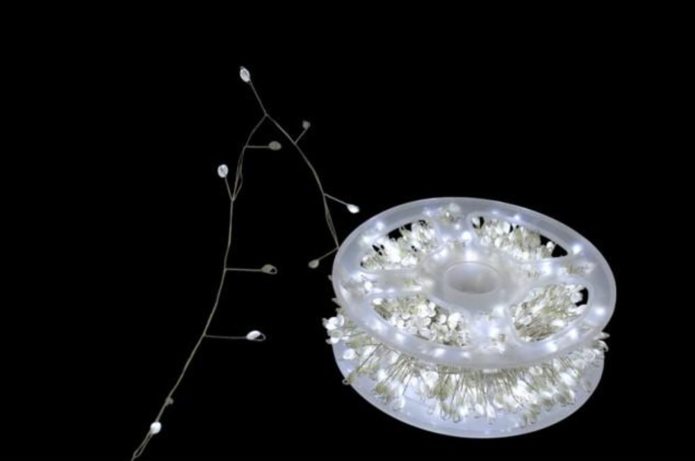 Гірлянда XMAS W-2 SILVER LINE 30 м, срібний провід, 6 Вт, 220V, таймер, пульт ДК, багато режимів світіння Одеса - фото 2