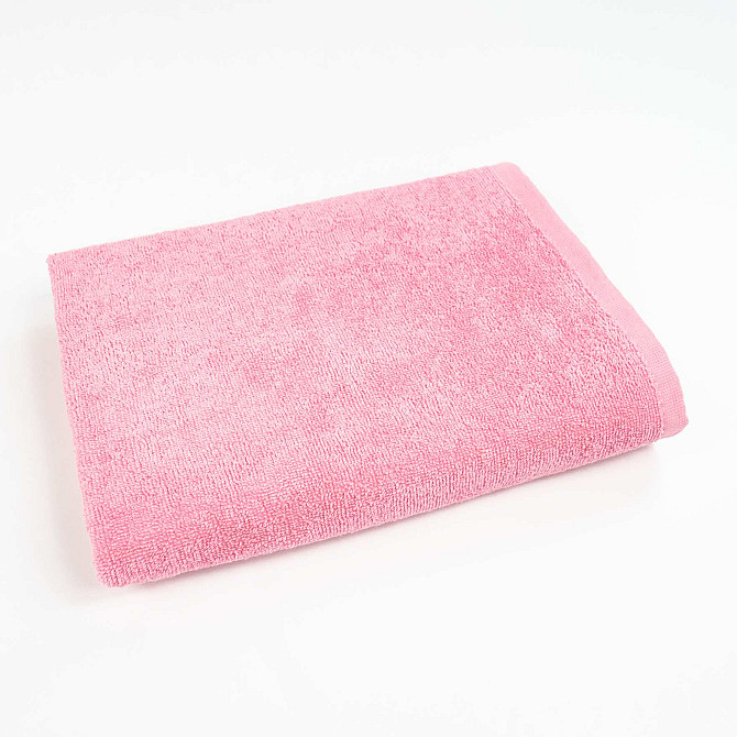 Махровое полотенце GM Textile 50х90см 400г/м2 (Розовый) Сумы - изображение 1