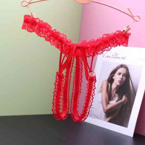 Труси з розрізом червоні унісекс - розмір універсальний, резинка до 102см Київ