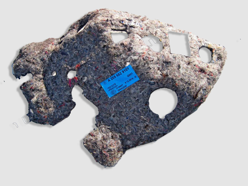 Mercedes-Benz  A2056829101 Шумоізоляція задньої правої колісної арки в багажнику C-Class W205 Одеса - фото 1