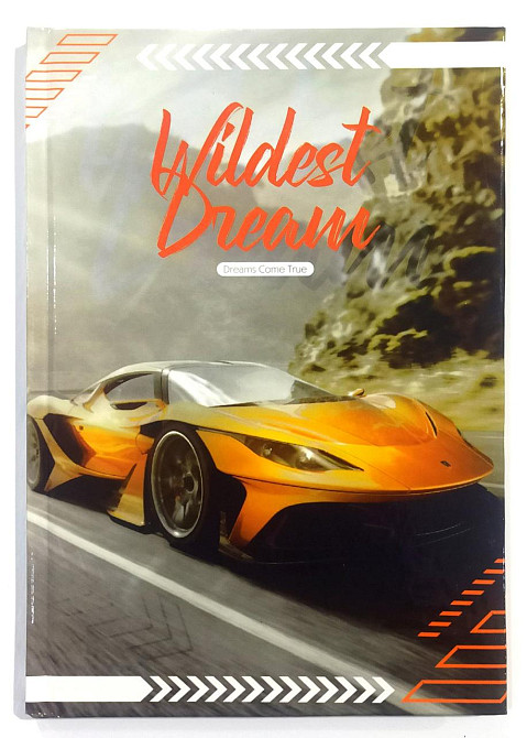 Блокнот А5/64 арк. "Аркуш""Помаранчевий Порше" # офсет, тверда обкл., 1В2532, шт Київ - фото 1