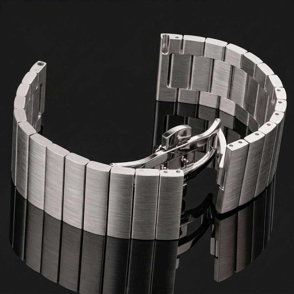 Ремінець металевий для годинника Besta Centurion Silver (20 мм) Сріблястий Вінниця - фото 13