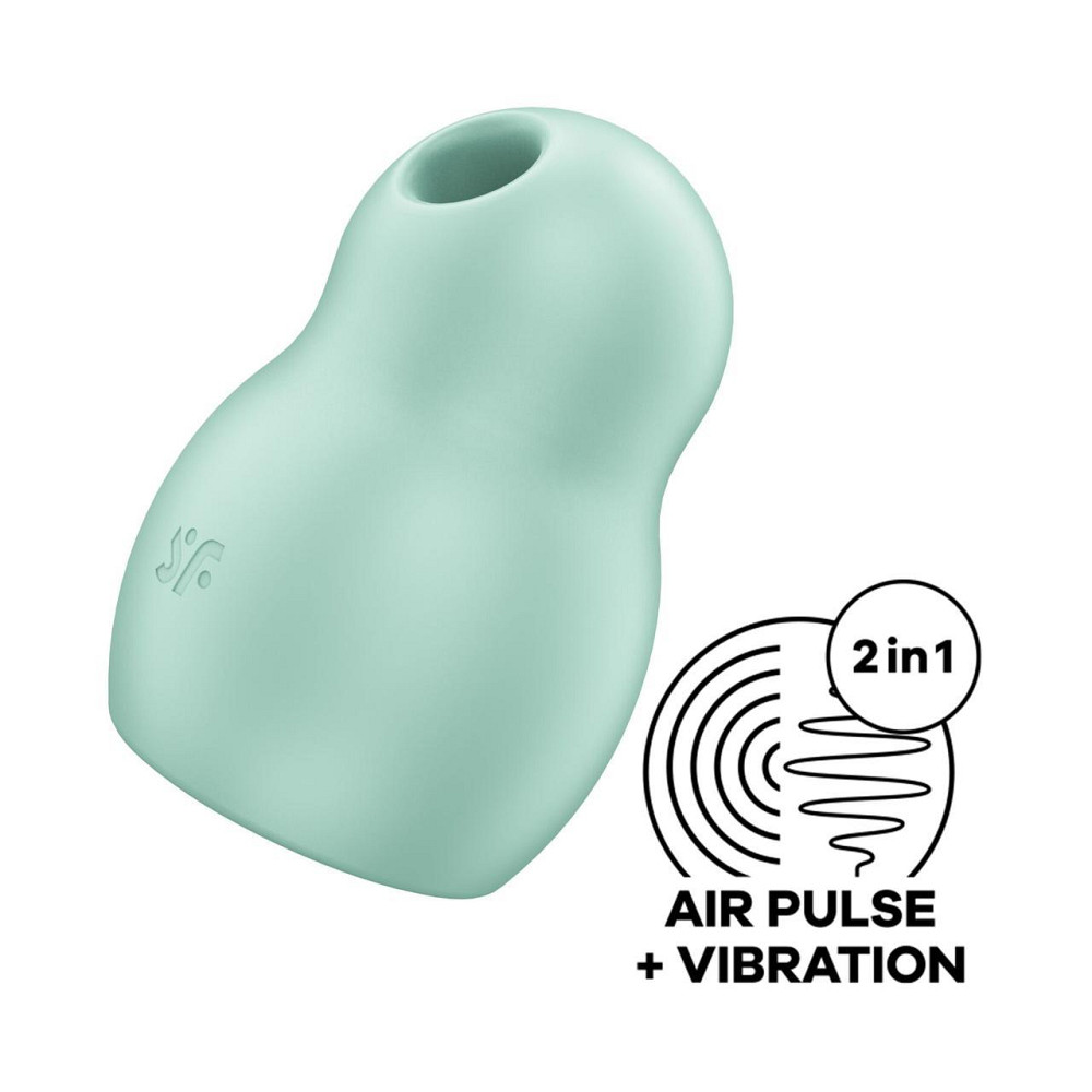 Вакуумный стимулятор с вибрацией Satisfyer Pro To Go 1 Mint Sex Aura Киев - изображение 1