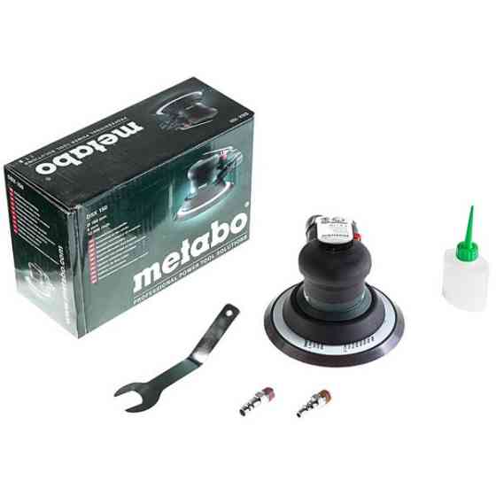 Пневматическая эксцентриковая шлифмашина Metabo DSX 150, 150 мм, 12 000 об/мин Киев