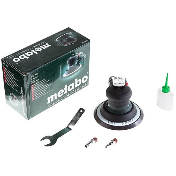 Пневматична ексцентрикова шліфмашина Metabo DSX 150, 150 мм, 12 000 об/хв Київ - фото 5