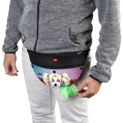 Поясная сумка-бананка для собак WAUDOG Family "Харли Квинн" 33х17х10 см (1533-0153) Винница - изображение 5