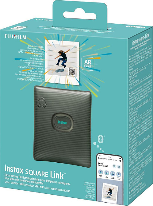 Принтер миттєвого друку Fujifilm Instax SQ Link Green (16785482) ( 17544 ) Харків - фото 10