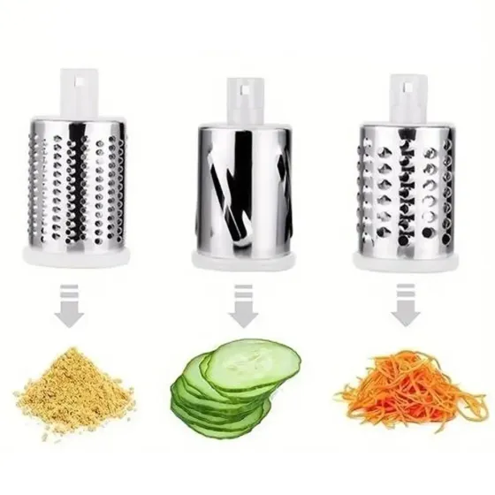 Овощерезка мультислайсер 3в1 для овощей, Kitchen Master, Зеленый / Ручной измельчитель /Кухонная терка слайсер Киев