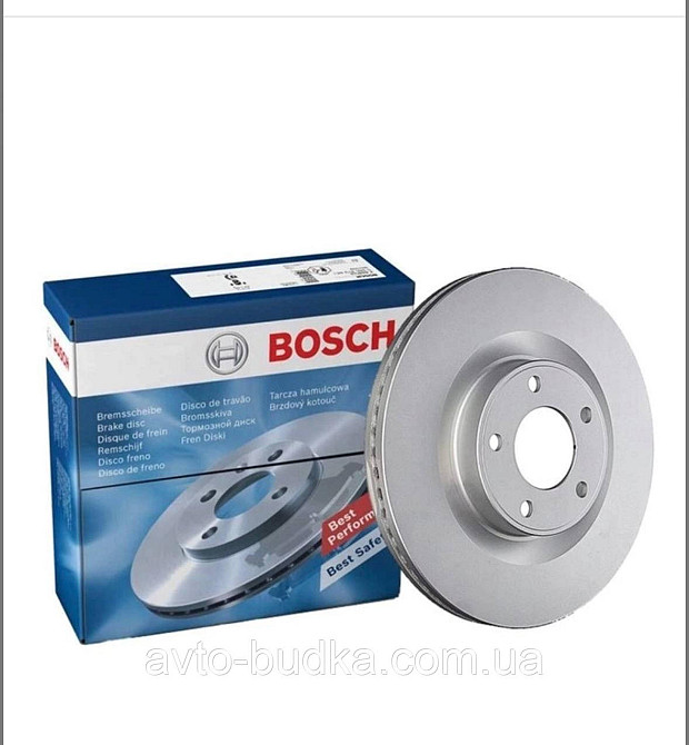 Гальмівний диск передній Bosch 0 986 479 743 Renault Laguna II Новий Розділ - фото 1