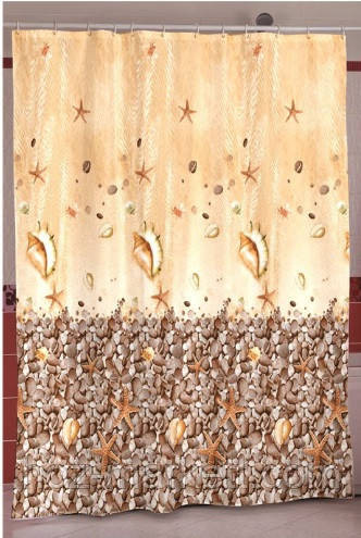 Штора для душа тканевая Miranda Subakua 180 см х 200 см производство Турция Харьков - изображение 1