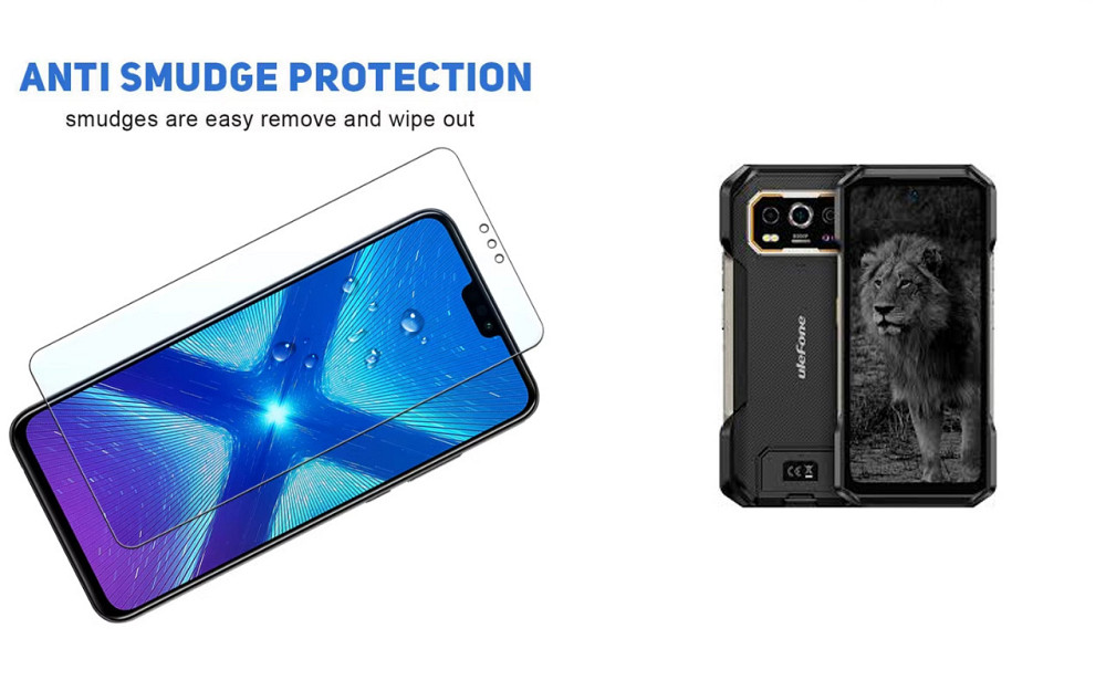 Защитное стекло NeoGlass для Ulefone Armor 27, 27 Pro, 27T, 27T Pro – ультрапрозрачное и устойчивое Киев - изображение 3