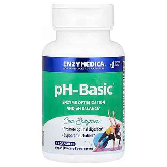 Поддержка баланса рН (ферменты) Enzymedica pH-Basic 90 капс Киев