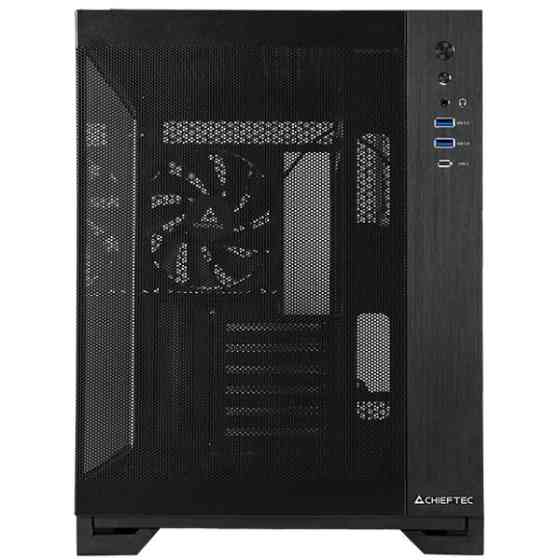 Корпус Chieftec VISIO AIR GM-30B-M-OP ATX, без БЖ, Black Вінниця