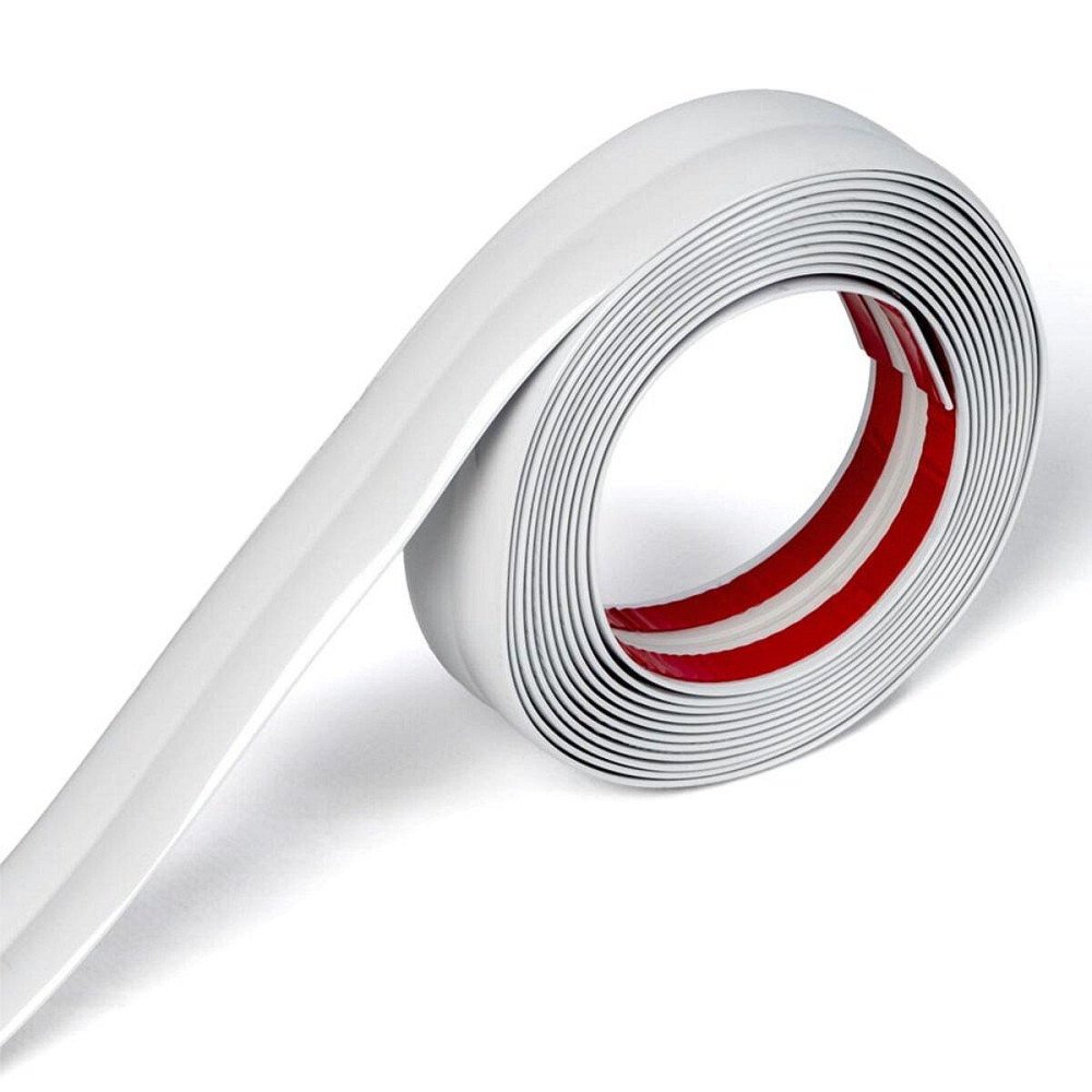 Молдинг 5000х30х2 мм Глянцевый белый SW-00002686 Киев - изображение 1