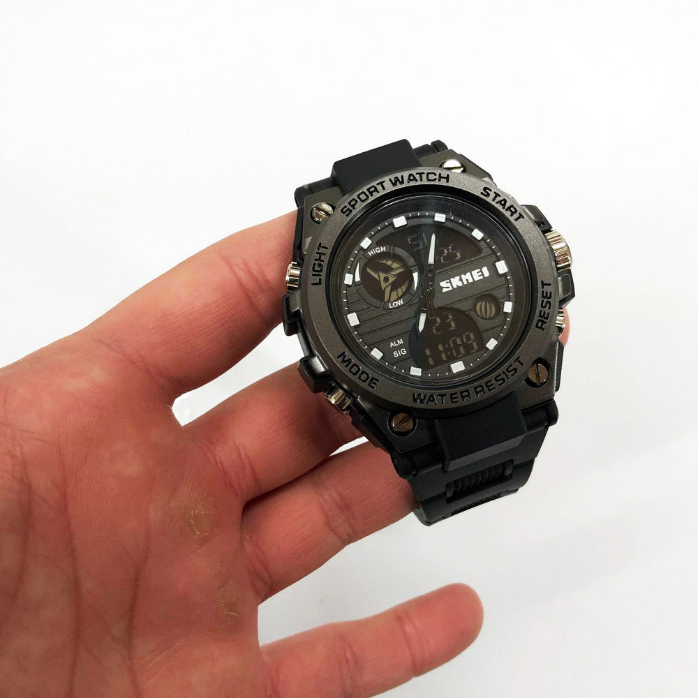 Спортивние наручные часы SKMEI 2031BK, Часы туристические для выживания Военные для всу JZ-84 Львов - изображение 7