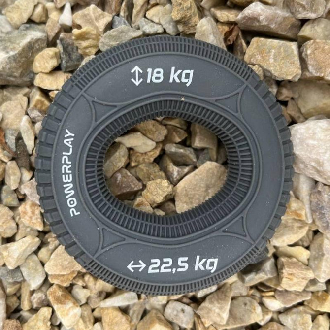 Еспандер кистьовий силіконовий PowerPlay PP-4330 Hand Grip Loops Medium 18-22,5 кг. Сірий Кам'янське - фото 3