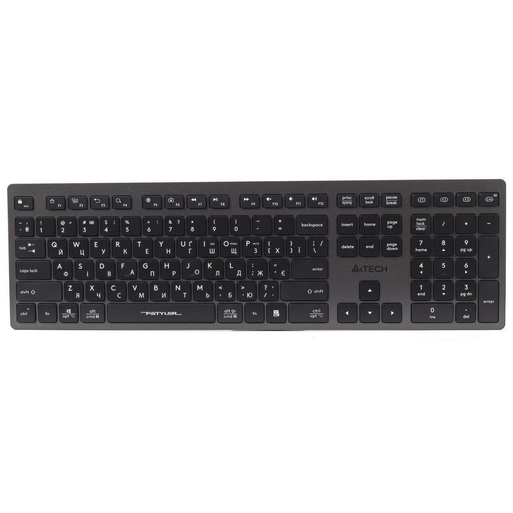 Клавіатура A4Tech FBX50C Grey ( Сірий ) Харків - фото 1