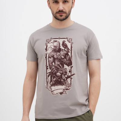 Футболка Sol's Imperial Cossack with hawk світло-сірий XL (11500380/396XL) Вінниця - фото 1