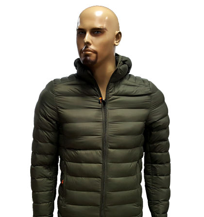 Мужская демисезонная стеганая куртка 