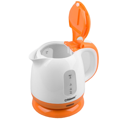 Електрочайник 1,0л 900-1100W помаранчевий Maestro Житомир - изображение 4