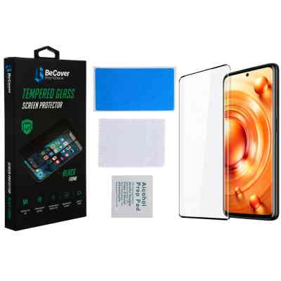 Стекло защитное BeCover Xiaomi 12 Lite Black (708560) Винница