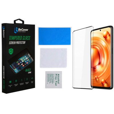 Стекло защитное BeCover Xiaomi 12 Lite Black (708560) Винница - изображение 3