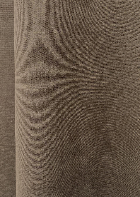 Шторна тканина мікровелюр Petek YL колір коричневий 2014ш Київ - фото 2