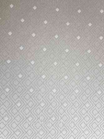 Текстильні шпалери на флізеліновій основі Cador Rasch Textil 086613 сіро-бежевий ромби геометрія абстракція Київ