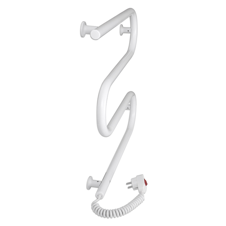 Полотенцесушитель Laris Зебра Змійовик 25 ЧК3 500Х500 Е білий Київ