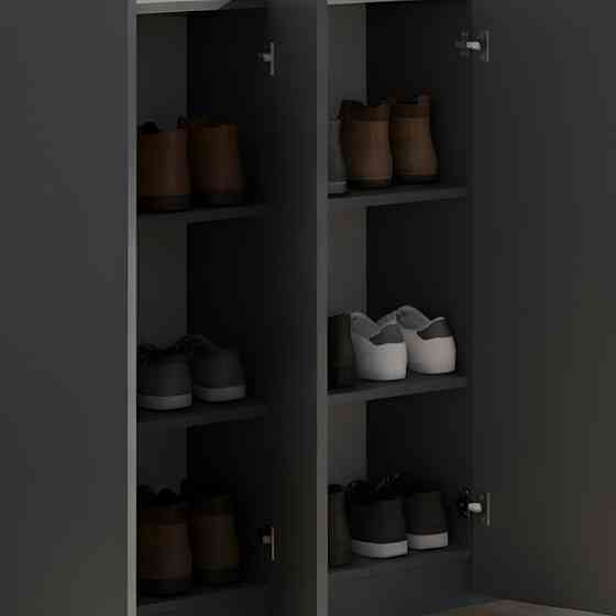 Полиці до тумби (2 шт) Doros Кассель Графіт 61.5х34.5х1.6 (DRS-011836) Дніпро