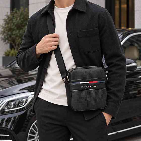 Мужская сумка через плечо Tommy Hilfiger (24017) Киев