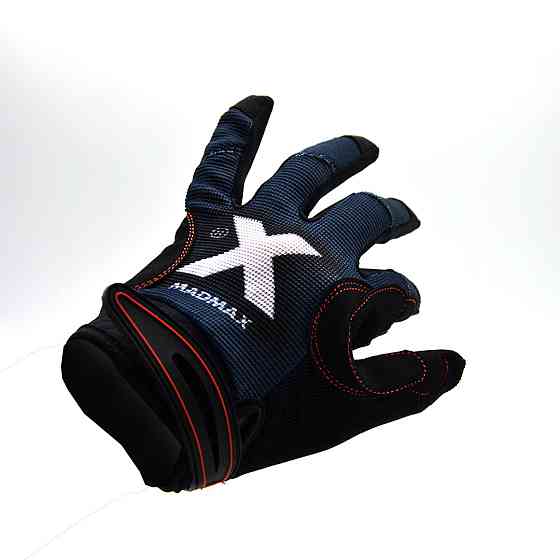 Рукавички для фітнесу MadMax MXG-102 X Gloves Black/Grey/White S Каменское