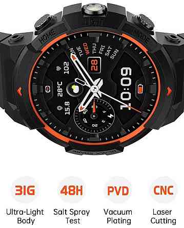Black Shark GS3 Sport Smart Watch Global Version (Mist, Lava Black) Харків