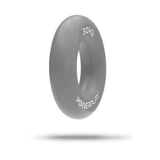 Еспандер кистьовий силіконовий PowerPlay PP-4324 Hand Grip Ring X-Hard 30 кг. Сірий Кам'янське