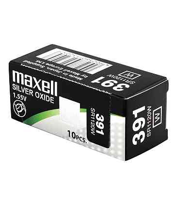 Батарейки-Таблетки Maxell 391 / SR1120W Дніпро