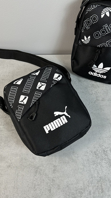 Барстека Nike, Чоловіча сумка через плече, Текстова барсетка на три відділення, Брендаова сумкаMasterSem Київ - фото 7